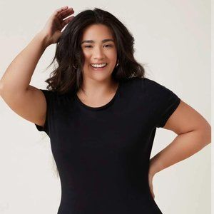SHEIN BASICS Plus Form Fitted Bodysuit